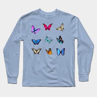 Butterflies Long Sleeve T-Shirt